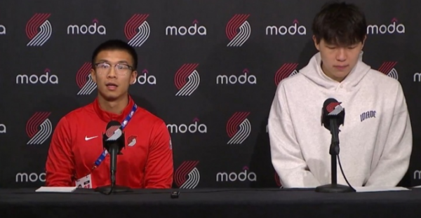 红牛策略 恭喜！杨瀚森翻译已进入开拓者教练组 侧面印证球队对小杨的重视